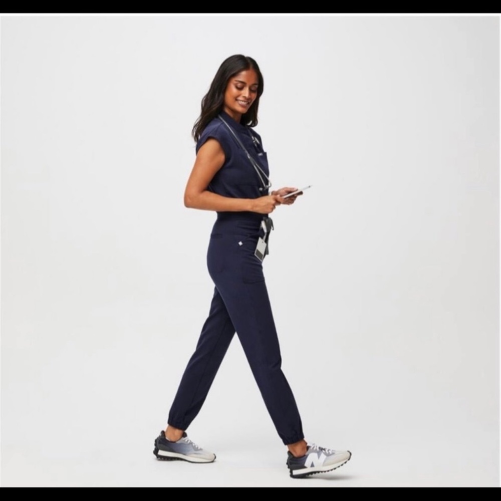 BRAND NEW XS FIGS NAVY JUMPSUIT
